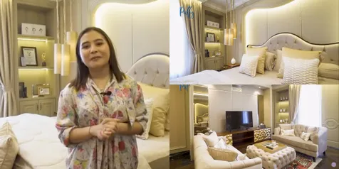 10 Potret Kamar Prilly Latuconsina Yang Punya Ruang Tamu Pribadi Nyaman Dan Elegan Serasa Tidur Di Hotel Berbintang Kapanlagi Com