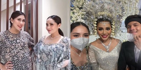 8 Potret Penampilan Nagita Slavina Di Hari Pernikahan Aurel Atta Yang Banjir Pujian Cantik Nan Elegan Kapanlagi Com