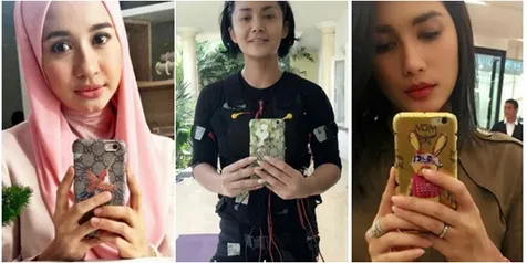 Demi Selfie Mewah Ini 7 Casing Hp Seleb Indonesia Harga Jutaan Kapanlagi Com