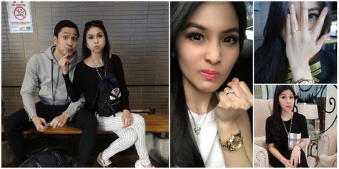 Foto Cincin Tunangan Mewah Sandra Dewi Bukti Cinta Sang Kekasih Kapanlagi Com