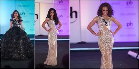 Foto Gaun Malam Grand Final Bunga Jelitha Di Miss Universe 2017 Kapanlagi Com