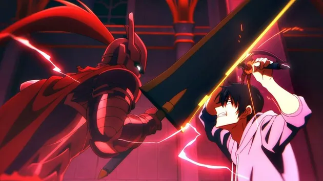 Pertarungan Sung Jin-Woo vs Commander