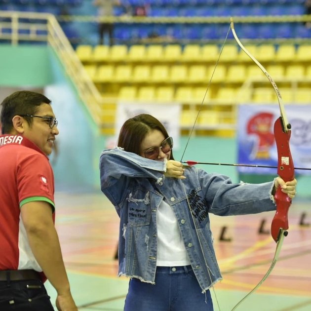 10 Actions of Rizky Langit Ramadhan, Rossa's Son, Becoming an Archery Athlete, Making Proud
