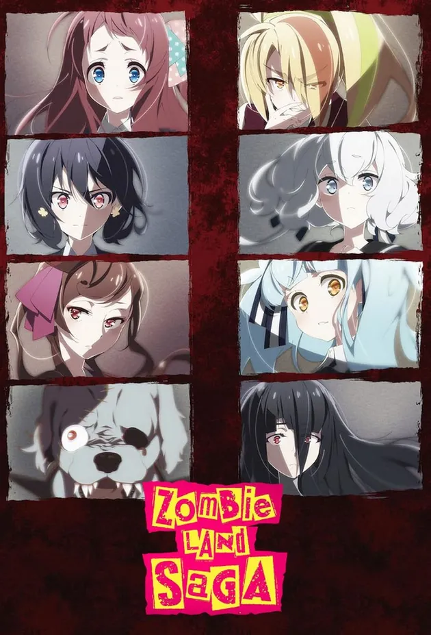 Poster anime Zombie Land Saga