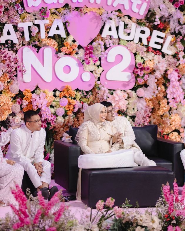 10 Photos of Baby Azura's Aqiqah, Aurel Hermansyah's Second Child, Like a Wedding Event, Lacking Raul Lemos