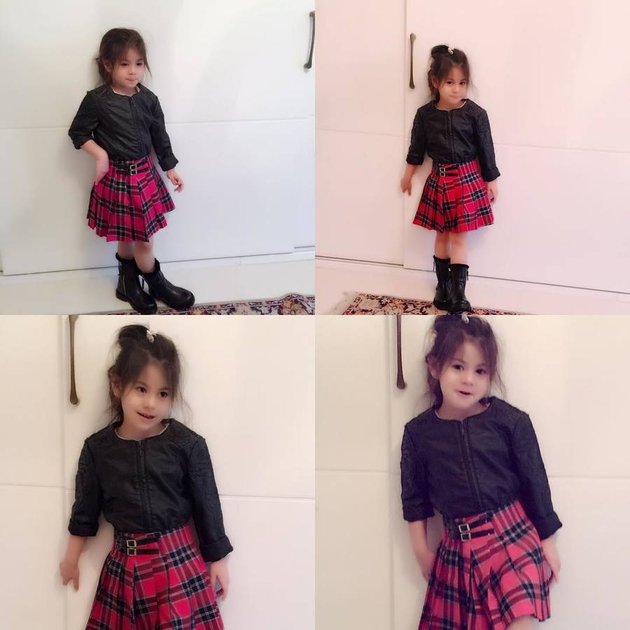 10 Photos of Elif, Siti KDI's Beautiful Mixed Turkish Daughter