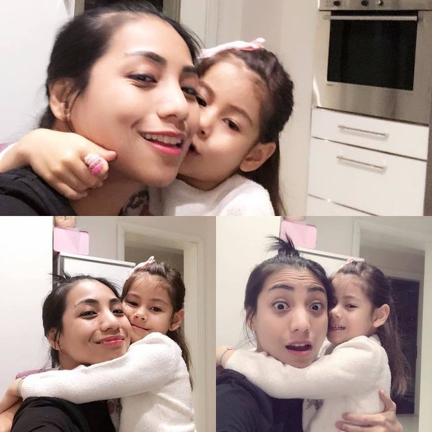 10 Photos of Elif, Siti KDI's Beautiful Mixed Turkish Daughter