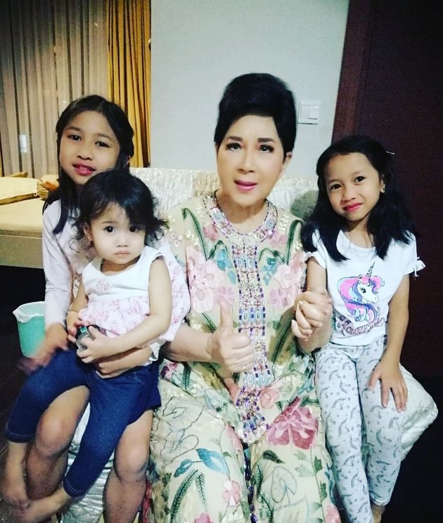 10 Photos of Titiek Puspa's Grandchildren, the Oldest is Already 9 Years Old!