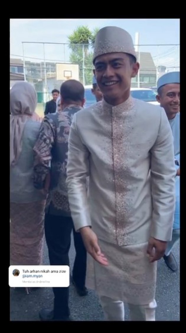 10 Photos of Pratama Arhan and Azizah Salsha's Wedding at Tokyo Mosque, Handsome and Beautiful Young Couple