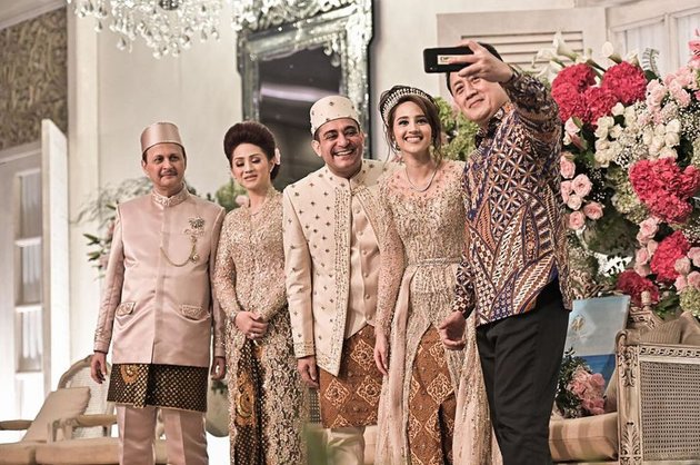 10 Photos of Tsamara Amany's Wedding Reception, Attended by Jokowi and Ahok