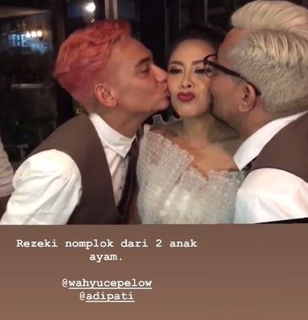 10 Exciting Photos of Marcell Darwin and Nabila Faisal's Wedding, The Bride Gets Kissed by Adipati Dolken - The Wife Drives Home from the Reception