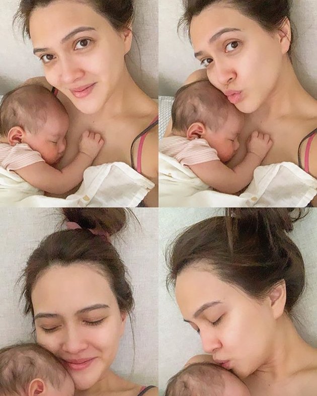 10 Photos of Shandy Aulia Taking Care of Baby Claire, Affectionate with Her Husband - Still Beautiful Even Though She Hasn't Bathed