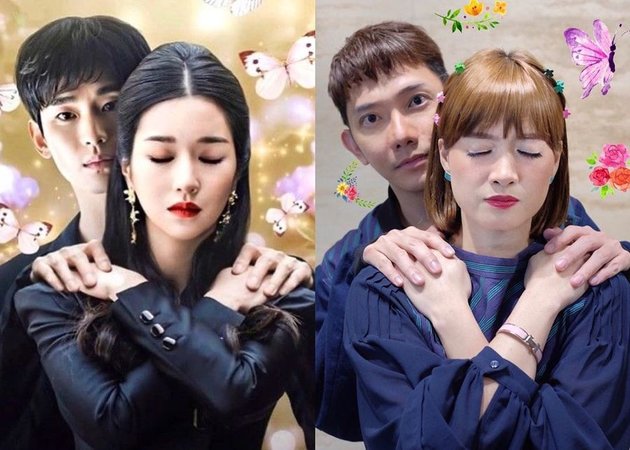 10 Celebrities Mimicking Scenes in Korean Dramas, 'THE WORLD OF THE MARRIED' - IT'S OKAY TO NOT BE OKAY'