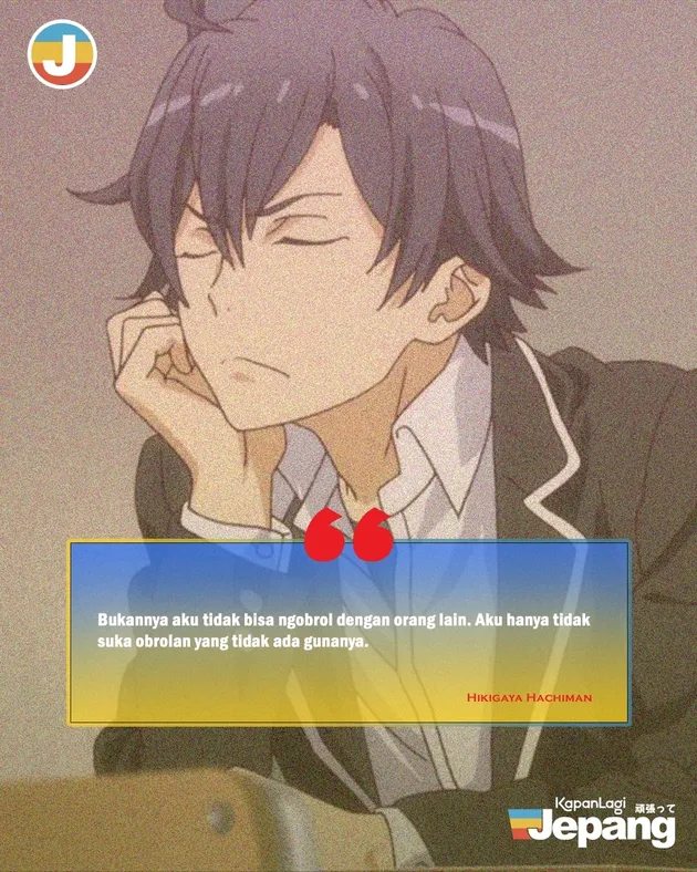 Kutipan Hikigaya Hachiman