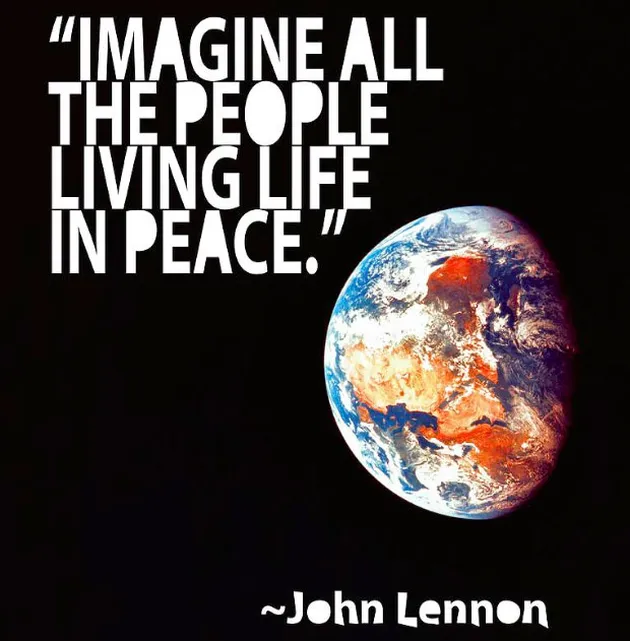 Jika kamu membutuhkan semangat, lagu pertama yang harus kamu dengar adalah Imagine dari John Lennon. Dengan lirik yang penuh positivity, lagu ini bakal membuat hari-harimu jadi lebih cerah.