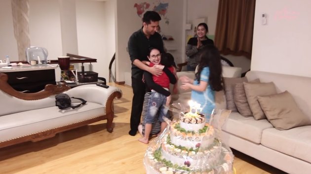 10 Surprise Moments of Arumi Bachsin's Birthday, Emil Dardak Created a Song - Received Direct Greetings from Jang Hansol