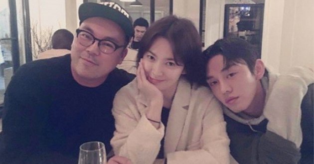 10 Moments of Friendship between Song Hye Kyo and Yoo Ah In: Same Agency - Once Hangout with Song Joong Ki