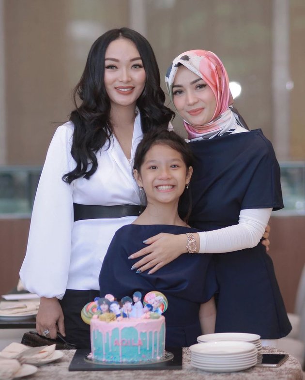 10 Beautiful Charms of Aqila Ramadhani, the Daughter of Imel Putri Cahyati who is Now 9 Years Old