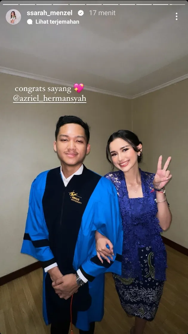 Azriel Hermansyah Wisuda