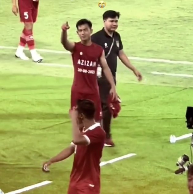 10 Moments of Azizah Salsha Blushing When She Found Out Her Name Was on Her Husband's Shirt, Pratama Arhan's Celebration After Scoring a Goal Goes Viral Again