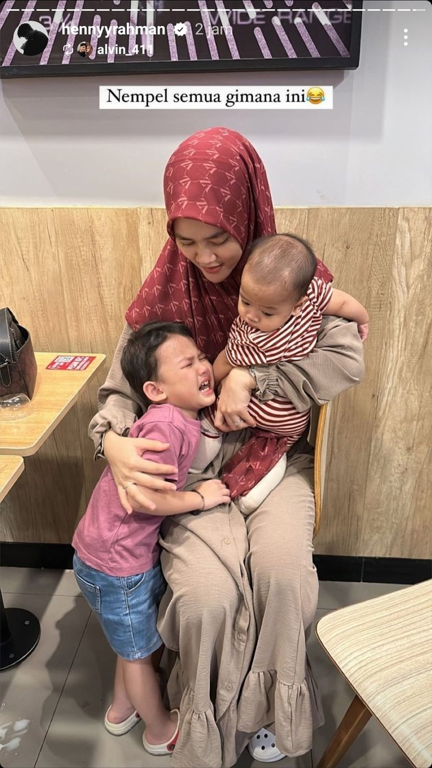 10 Adorable Photos of Baby Mikail, Henny Rahman and Alvin Faiz's Child, Whose Face is No Longer Hidden, Always Full of Smiles - Said to Resemble Yusuf