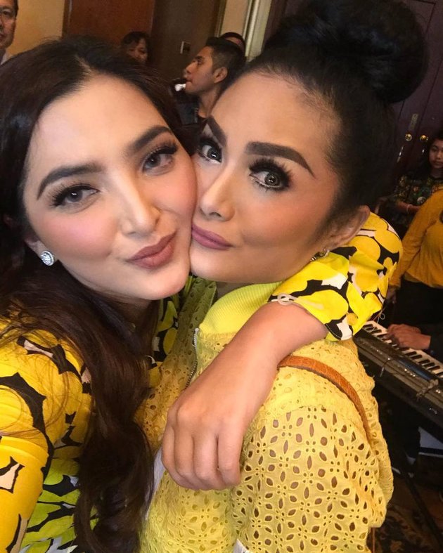 10 Moments of Togetherness of Ashanty and Krisdayanti, Harmonious Like Siblings
