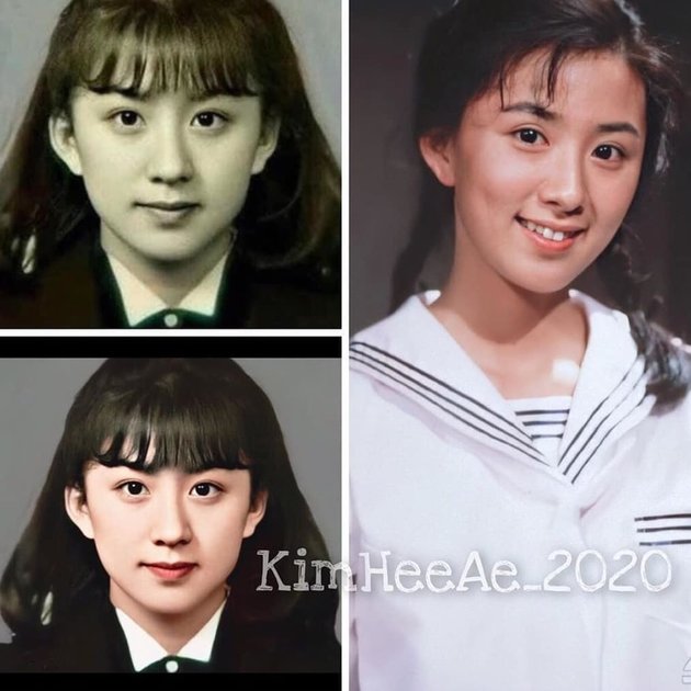 10 Potret Kim Hee Ae in her Youth, Dimpled Cheeks as a Distinctive Feature