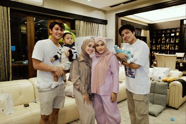 10 Portraits of Lesti and Rizky Billar Visiting Baby Azura, Aurel Hermansyah and Atta Halilintar's Child - Forgot How to Hold a Baby, Ready to Have More Children?