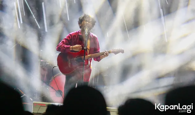 Kunto Aji di KapanLagi Buka Bareng BRI Festival 2024
