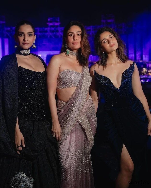10 Portraits of Bollywood Celebrities' Appearance on the Second Day of Anant Ambani's Pre-Wedding Party, Khan Trio Unites on Stage