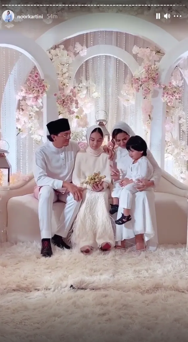 pernikahan engku emran eks bella dan noor nabila