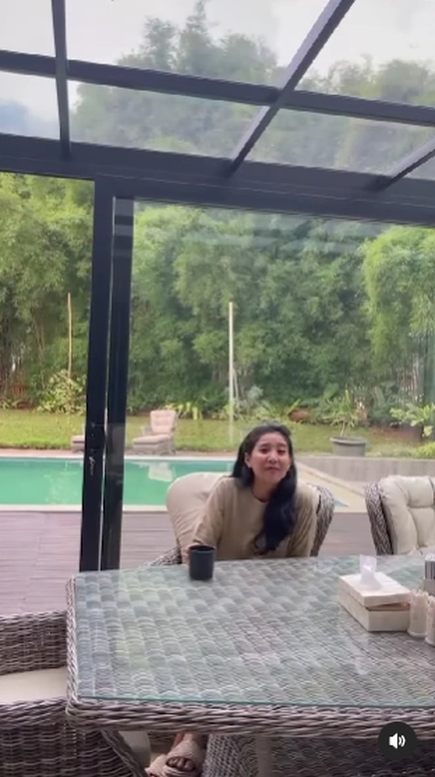 10 Portraits of Olivia Zalianty's Newly Revealed House, Luxurious and Beautiful with a Swimming Pool - Netizens: Seems like she doesn't work, but she's wealthy