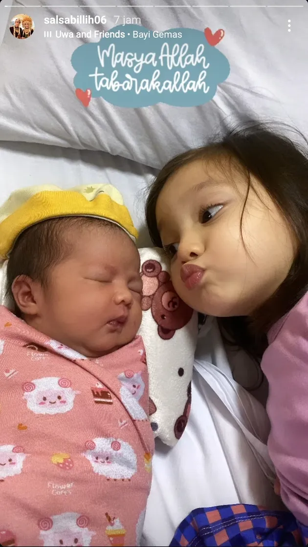 Salsabilih Istri Aldi Taher Melahirkan