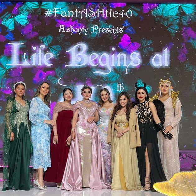 10 Portraits of Celebrities Showcasing Fairy Tale Style at Ashanty Ash's 40th Birthday, Boundless Totality!