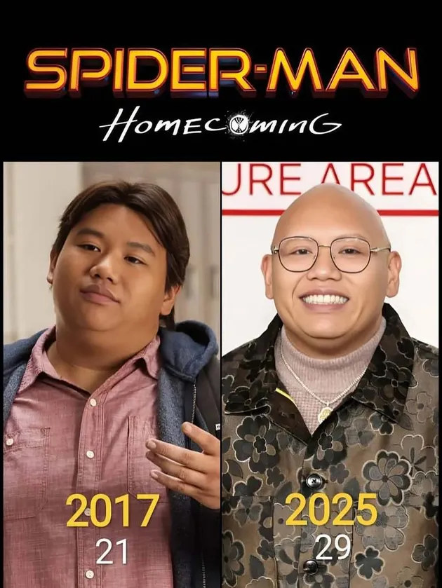Tranformasi pemeran Spider-Man:Homecoming