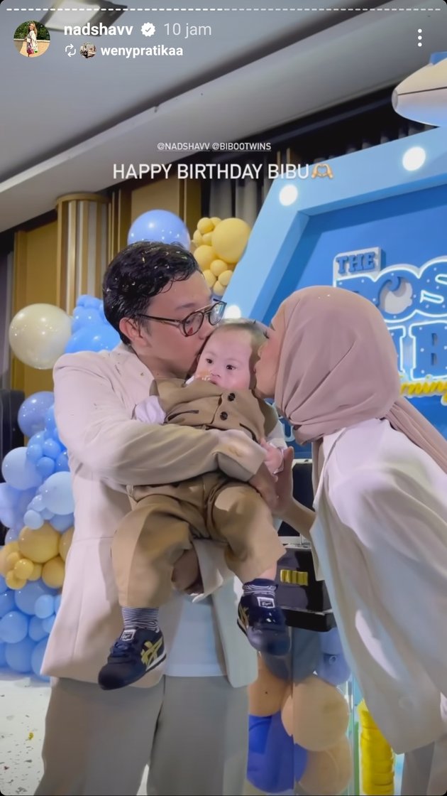 10 Pictures of Nadya Shavira's 1st Birthday with Bibu, who has Down Syndrome, Held Luxuriously and Festively - The Mother Cannot Hold Back Tears of Emotion