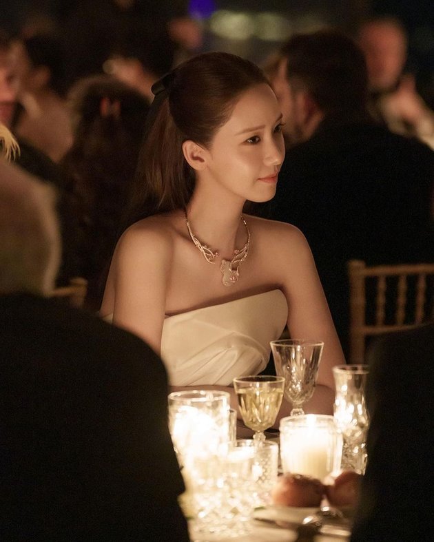 10 Photos of Yoona Girls' Generation at the Gala Dinner Cannes Film Festival 2024, Yoonphrodite's Perfect Beauty - Graceful Like a Goddess