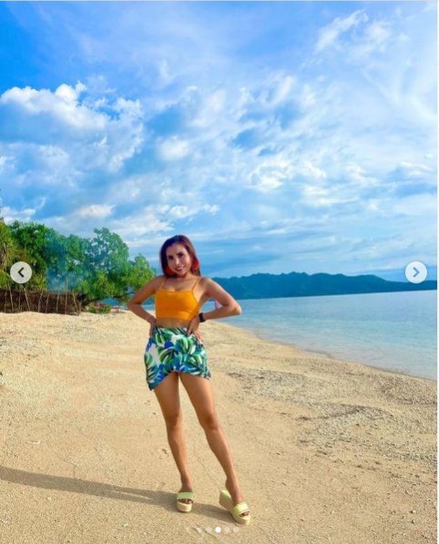 12 Photos of Eva Belisima, Kiwil's Ex, who is Getting More Beautiful and Cute, Called Like Barbie - Romantic Vacation with her Foreign Husband in Lombok