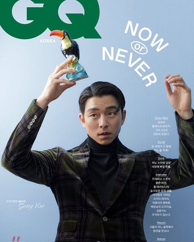 12 Handsome Photos of Gong Yoo Wearing a Suit as a Magazine Cover Model, Visual Ahjussi with Oppa Vibes