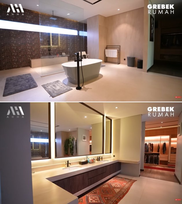 12 Pictures of Tompi's Luxury House, Unique Like an Art Gallery - Spacious Bathroom & Aesthetic