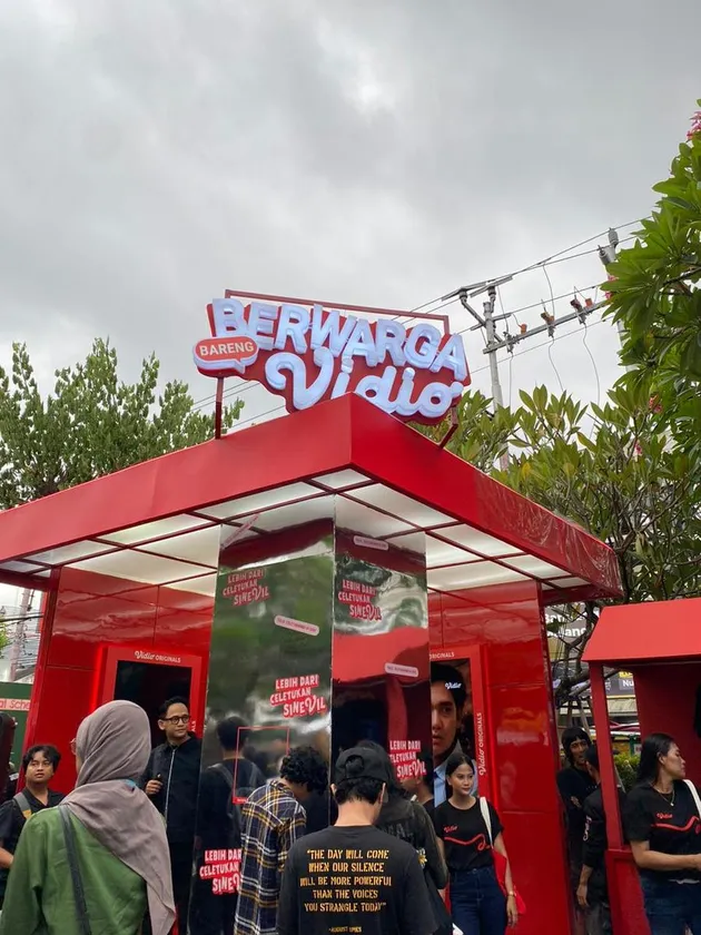 Potret Berwarga Bareng Vidio di JAFF20