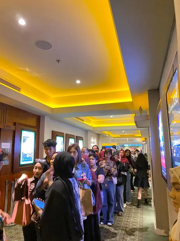 Potret suasana penonton Berwarga Bareng Vidio di JAFF20