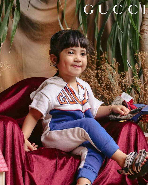 13 Portraits of Gucci Challenge by Celebrity Children, Cute Styles of Rayyanza and Ameena Make You Smile - Perfect as Child Models