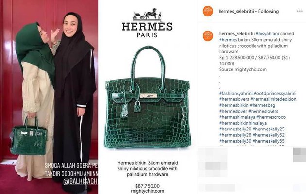 13 Portraits of Celebrities with Billionaire Luxury Bags, Syahrini Has the Most Expensive!