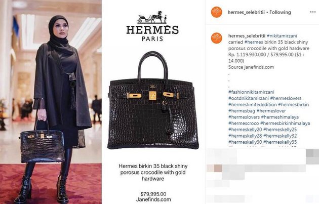 13 Portraits of Celebrities with Billionaire Luxury Bags, Syahrini Has the Most Expensive!