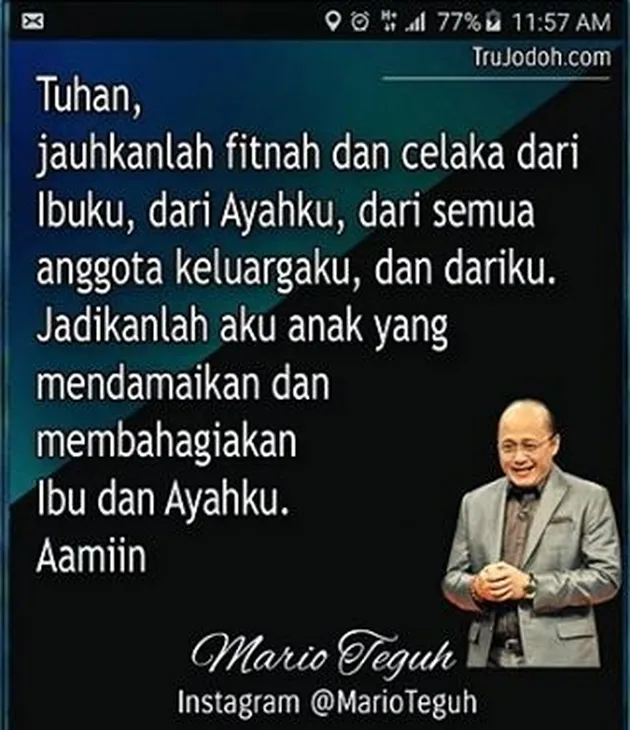 kata mutiara Mario Teguh salam super