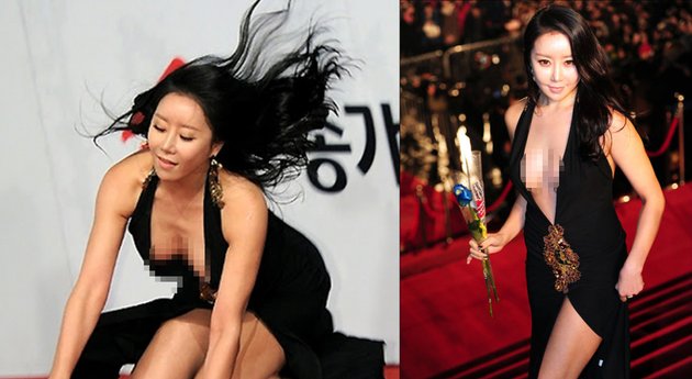 14 Actresses and K-Pop Idols Who Were Labelled as Worst Dressed Throughout the Red Carpet Event, Wardrobe Malfunction - Not a Good Look!