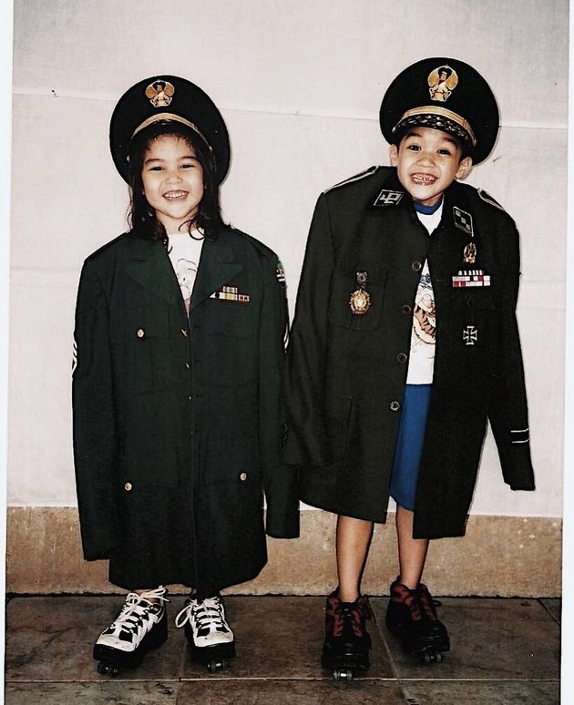 15 Cute Childhood Photos of Al, El, and Dul: Handsome Since Birth - Maia and Ahmad Dhani's Favorites
