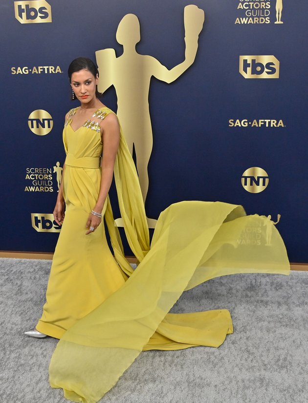 15 Best & Worst Dress Portraits on the Red Carpet at the 2022 SAG Awards, 'SQUID GAME' Gang Steals Attention - Selena Gomez Still Stunning Despite Falling and Damaging Her Shoes