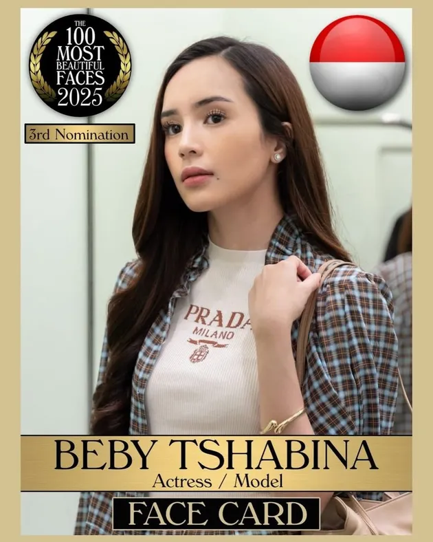 Beby Tshabina Wanita Tercantik di Dunia